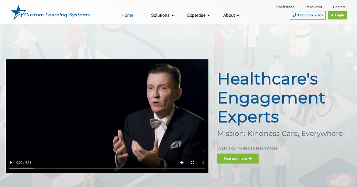 Engage Patients, Empower Caregivers - Custom Learning Systems